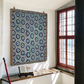 Evil Eye Blues Woven Blanket