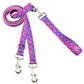 Neon Sunrise Pink Plaid Freedom No-Pull Dog Harness – EarthStyle