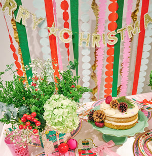Holiday Hues Party Streamer Set