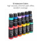 Acrylic Paint 12 Iridescent Colors