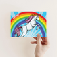 Pride Unicorn Postcards, Pack of 32