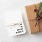 Sarcastic Christmas Greeting Cards, Set of 24