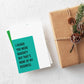 Edgy Christmas Greeting Cards, Set of 24