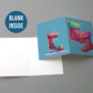 Rainbow Crystal Christmas Icon Greeting Cards, Set of 24
