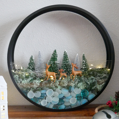 Winter Wonderland Wall Terrarium Kit