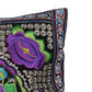 Hmong Embroidered Floral Pillow Cover - Thailand