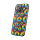 Bespattered Facade Rainbow Sprinkle Donut Clear Case