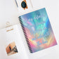 Bespattered Facade Rainbow "Vibes" Spiral Notebook - Lined Pages