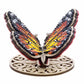 Wooden Bead Embroidery Kit – “Bright Butterfly” FLK-581