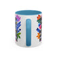 "Equality vs. Revenge" Rainbow Flowers Mug | Eight Colors | 11oz or 15oz