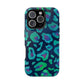 Bespattered Facade Emerald Leopard Impact-Resistant Case