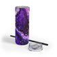 Bespattered Facade Purple Haze Maars Maker Skinny Matte Tumbler 20oz