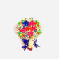 Bouquet of Flowers Brooch by Rosie Rose Parker