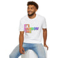 Bespattered Facade It's Rainbow Time Marquee Unisex Softstyle T-Shirt
