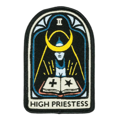 The High Priestess Tarot Nouveau Iron-On Patch