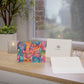 Bespattered Facade Rainbow Cat Party Greeting Cards | Sets of 1, 10, 30, or 50