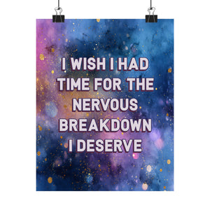 Bespattered Facade "Break Time" Giclée Archival Matte Paper Prints