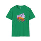 Bespattered Facade "Busy Bee" Colorful Unisex Softstyle T-Shirt