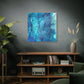 Bespattered Facade Resin Petri Macro Photograph Stretched Matte Canvas Art Prints | Multiple Sizes
