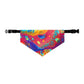 Bespattered Facade Rainbow Galaxy Pet Bandana Collar