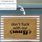 Don't Fuck With Our Energy Doormat