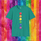 Bespattered Facade Rainbow Dots Unisex Softstyle T-Shirt