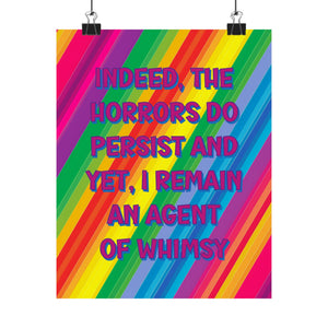 Bespattered Facade "The Horrors" Giclée Archival Matte Paper Prints