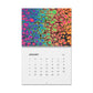 Bespattered Facade 2025 Colorful 11" x 8.5" Wall Calendar