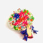 Bouquet of Flowers Brooch by Rosie Rose Parker