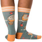 Cinnasnails Crew Socks
