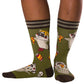 Trash Panda Pizza Party Crew Socks