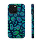 Bespattered Facade Emerald Leopard MagSafe Tough Case