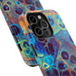 Bespattered Facade Intergalactic Rainbow Impact-Resistant Case