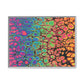 Bespattered Facade Neon Goodness Framed Canvas Art Print | 3 Frame Colors | Multiple Sizes