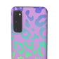 Bespattered Facade Rainbow Leopard Snap Case