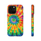 Bespattered Facade Rainbow Tie Dye Tough Case