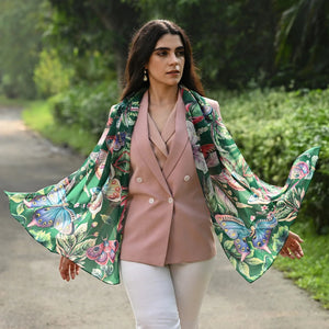 Printed Chiffon Scarf - 3300