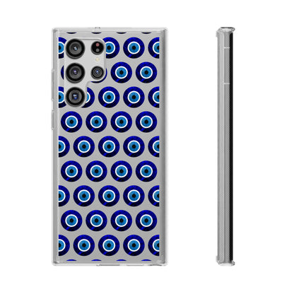 Bespattered Facade Evil Eye Symbol Clear Case