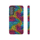 Bespattered Facade Rainbow Animal Print Tough Case