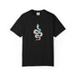 Bespattered Facade Rainbow Doodles Snake Premium Unisex Comfort Colors Garment Dyed 100% Cotton T-Shirt