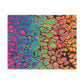 Bespattered Facade Neon Goodness Stretched Matte Canvas Art Prints | Multiple Sizes
