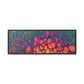 Bespattered Facade Neon Butterfly Framed Canvas Art Print | 3 Frame Colors | Multiple Sizes