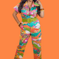 Luscious Landscape Jumpsuit in Radiant Emerald- Re-Stocked!