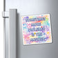 Bespattered Facade "Violence is the Answer" Refrigerator Magnet