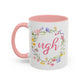 Bespattered Facade Pastel Floral Ugh Mug | Five Colors | 11oz
