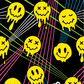Laser BassFace Melt Supreme Crew Socks - UV Reactive