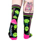 Laser BassFace Melt Supreme Crew Socks - UV Reactive