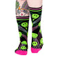 Laser BassFace Melt Supreme Crew Socks - UV Reactive