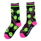 Laser BassFace Melt Supreme Crew Socks - UV Reactive