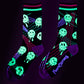 Laser BassFace Melt Supreme Crew Socks - UV Reactive